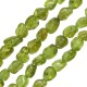 Peridot Irregular Bead 6x9mm Ø1mm (64pcs)