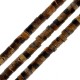 Tiger Eye Spacer 4/2mm (~150pcs) Ø0.5mm