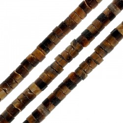 Rondel de Piedra Semipreciosa 4mm/2mm ( ~64pcs/tira )