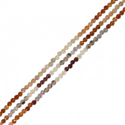 Gemstone Bead Round Faceted 2mm Ø0.5mm (~165pcs)