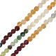 Perle en Pierre Précieuse Ronde Facettée 2 mm Ø0.5 mm (~165 Pièces)