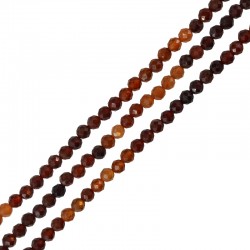 Ημιπολύτιμη Χάντρα Πολυεδρική ~4.25mm Ø0.5mm ~95τμχ