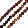 Orange grenat/ Marron/ Marron foncé/ Multicolore