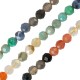 Gemstone Bead Round Faceted (~3.75mm Ø0.5mm (~115pcs)
