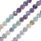 Gemstone Fluοrite Bead Faceted (~4.25mm Ø0.5mm (~100pcs)
