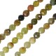 Perle en Pierre Précieuse Ronde Facettée (~4 mm Ø0.5 mm (~100 Pièces)