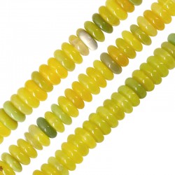 Αχάτης Ροδέλα 6/2mm Ø0.5mm (~165τμχ)