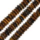 Tiger Eye Spacer 6/2mm Ø0.5mm (~165pcs)