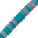 Espaciador de Jade de Montaña 6/2 mm Ø0,5 mm (~165 Unidades)