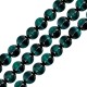 Tiger Eye Blue Bead Round 6mm Ø1.2mm (~62pcs)