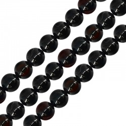 Αχάτης Χάντρα 6mm Ø0.5mm (~62τμχ)