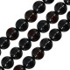 Perla di Agata Rotonda 10 mm Ø0.7 mm (~38 Pezzi)