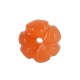 Perle Citrouille ~10 x 8 mm