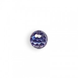 Zircon Bead Half Drilled 8mm