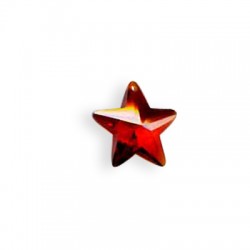 Cuenta de Circonita Facetada Estrella 17x17mm