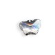 Charm di Cristallo Zircone Farfalla Sfaccettata 12x16mm