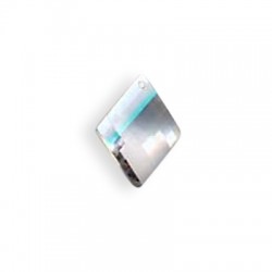 Breloque en Zircon Losange 14 x 19 mm