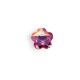 Charm di Cristallo Zircone Fiore Sfaccettato 10x10mm