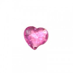 Breloque en Zircon en Forme de cœur 18 mm