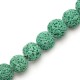 Lava Bead Round Veraman ~10mm Ø~0.8mm