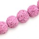 Perle Lave Colorée 14mm (40cm/fil)