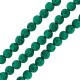 Lava Bead Round Green (~4mm Ø~0.4mm (~92pcs)