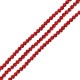 Lava Bead Round Red (~8mm Ø~0.6mm (~46pcs)