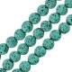 Lava Bead Round Veraman (~8mm Ø~0.6mm (~46pcs)