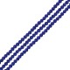 Lava Bead Round Blue (~8mm Ø~0.6mm (~46pcs)