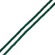 Tube Recouvert de soie Couleur lave vert Foncé 4 x 13 mm (40 cm)