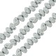 Entretoise Lava Blanche 4 x 6 mm Ø ~ 0.9 mm (~ 84 Pièces)