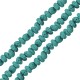 Λάβα Χάντρα Ροδέλα Βεραμάν 4x6mm Ø~0.9mm (~84τμχ)