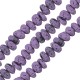 Distanziale Lava Viola Chiaro 4x6 mm Ø~0.9 mm (~84 Pezzi)