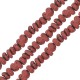 Lava Spacer Pink 4x6mm Ø~0.9mm (~84pcs)