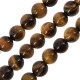 Tiger Eye Bead Round (~8mm Ø1mm (~48pcs)