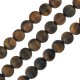 Tiger Eye Bead Round (~8mm Ø0.9mm (~48pcs)