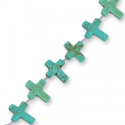 Χαολίτης Στοιχείο Σταυρός Περαστό 12x16mm (25τμχ)