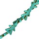 Howlite Turquoise Craquelé Garçon 22 x 15 mm (40 cm. 21 Pièces)