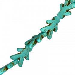 Charm di Howlite Bimbo 22x15mm (~21pz/filo)