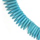 Passante di Howlite Dente 25mm (~88pz/filo)