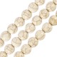Howlite Bead Round 12mm Ø1.8mm (~34pcs)