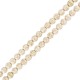 Perle Ronde en Howlite 12 mm Ø1.8 mm (~34 Pièces)