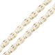Howlite Flat Skull 13x15mm (40cm length-27pcs)