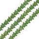 Passante di Howlite Stella 15mm (~33pz/filo)