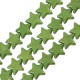 Passante di Howlite Stella 20mm (~24pz/filo)