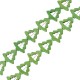 Árbol Entrepieza de Howlita Verde 30 mm (14 Unidades)