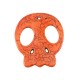 Passante di Howlite Teschio Piatto 54x49mm