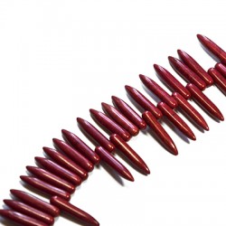 Pendente a Forma di ago in Howlite 25 mm