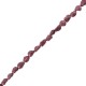 Howlite Irregular Bead Round Purple 15mm