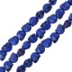 Howlite Skull Blue 9.5x12mm (34pcs) (40cm)
